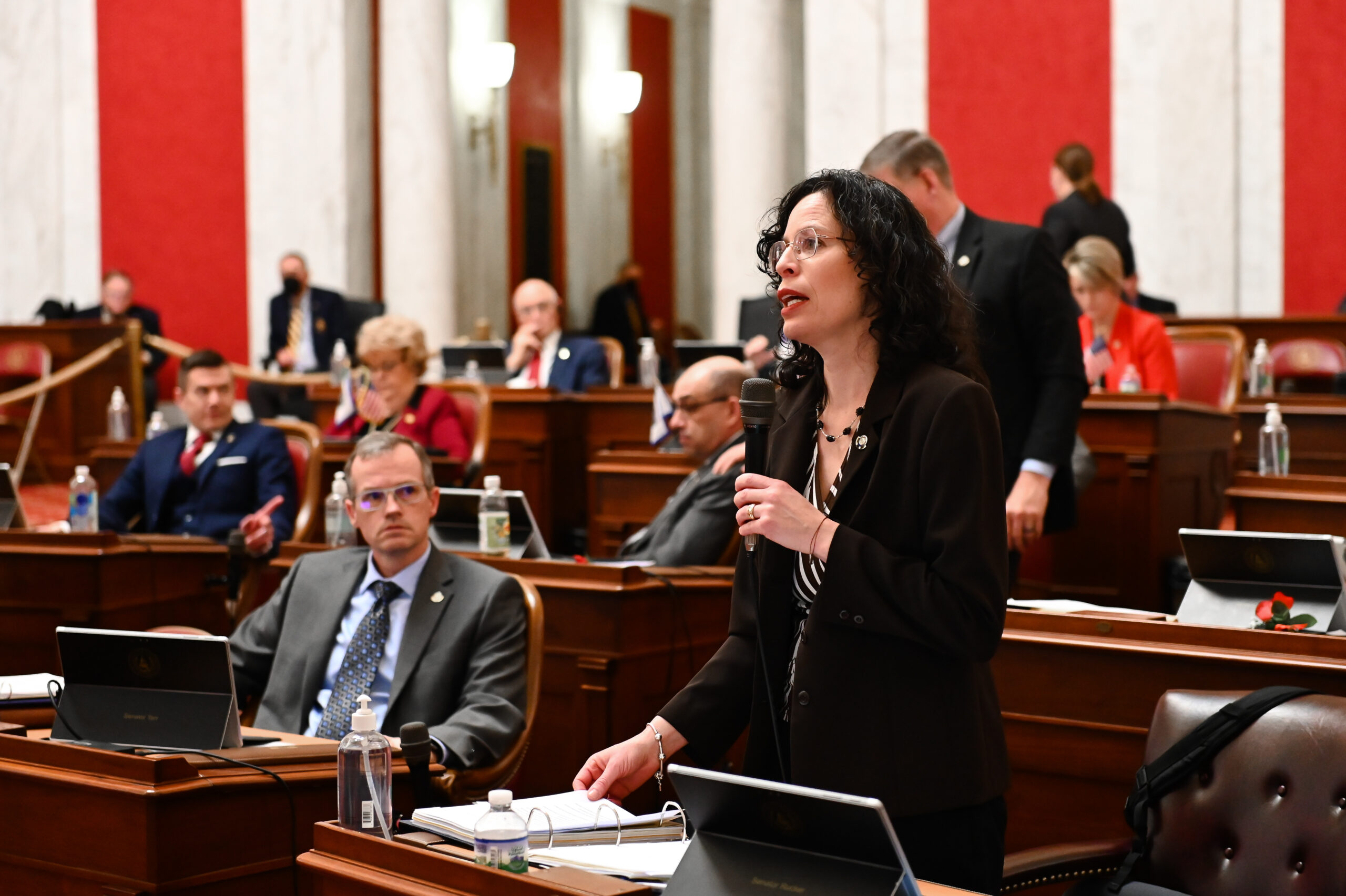 Senate OKs bill to end 1-cent pop tax for WVU medical school; and one for people who lose jobs and unemployment benefits for refusing vaccine